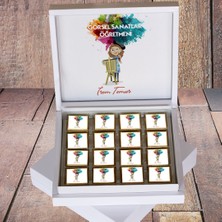 Hediyelen Görsel Sanatlar Öğretmeni Hediyelik Çikolata