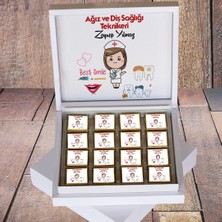 Hediyelen Ağız ve Diş Sağlığı Teknikeri Hediyelik Çikolata 001