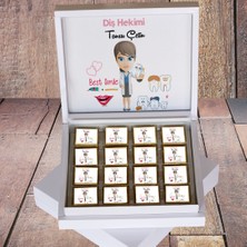 Hediyelen Diş Hekimi Hediyelik Çikolata 003