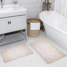 Rovigo Home Dijital Baskılı 2'li Banyo Paspas Takımı RVG5092