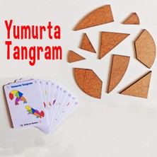 Atölye Adana Kare Tangram ve Yumurta Tangram Akıl Zeka Mantık Eğitici Eğlenceli Beceri Oyunu