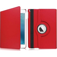 Case 4U Apple iPad 10.2 2021 (9.Nesil) Kılıf Uyku Modlu 360 Derece Dönebilen Standlı Tablet Kılıfı Altın