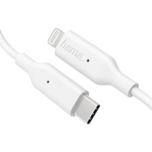 Hama USB Type C- Lightning Kablo, 1m