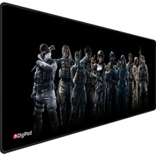 Digipod Gaming Mousepad Oyuncu Mouse pad 90X40 XXL Büyük Oyuncu Mouse Pad Kaymaz Taban 4mm Kalınlık