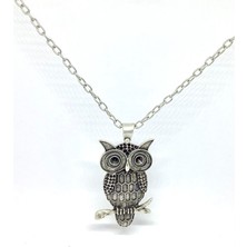 Armas Store Baykuş Figürlü Zincirli Kolye