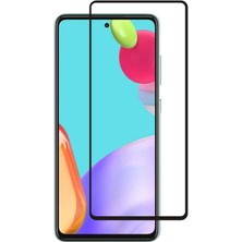 Case 4U Samsung Galaxy A52 Tam Kaplayan Mat Seramik Nano Esnek Ekran Koruyucu Siyah