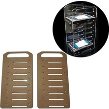Elaccent F Fityle 1 Set Şeffaf Sabit Disk Braketi (Yurt Dışından)