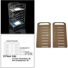 Elaccent F Fityle 1 Set Şeffaf Sabit Disk Braketi (Yurt Dışından)