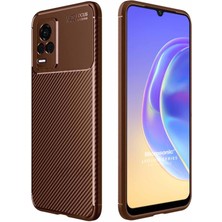 Microsonic Vivo V21E Kılıf Legion Series Kahverengi