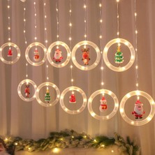 Dolity Noel Perdesi Işıkları Için Parlak Net Yenilik Xmas Kapalı Tatiller Için (Yurt Dışından)