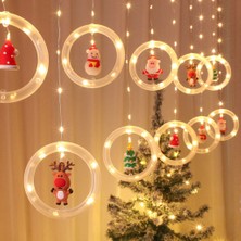 Dolity Noel Perdesi Işıkları Için Parlak Net Yenilik Xmas Kapalı Tatiller Için (Yurt Dışından)