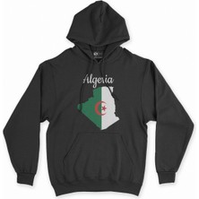 Cix Cix Beyaz Spor Araba Siyah Kapşonlu Sweatshirt Hoodie