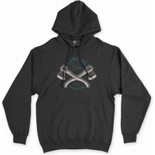 Cix Cix Wild Adventure Siyah Kapşonlu Sweatshirt Hoodie