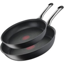 Tefal 6x Excellence Titanium 32 cm + 26 cm Tava Seti