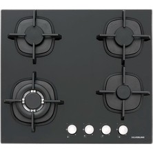 Silverline CS5407B01 Siyah Cam Ankastre Ocak