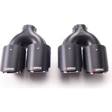 Akrapovic Akrapoviç Egzoz Ucu 100 mm Çiftli Sağ-Sol Set