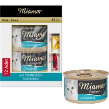 Miamor Pastete Ton Balıklı Ezme Kedi Konservesi 12X85 gr