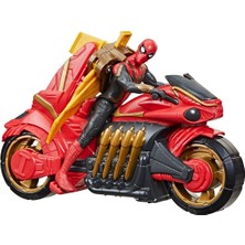Hasbro F1110 Spider-Man 15 cm Figür ve Süper Örümcek Motosiklet, +4 Yaş