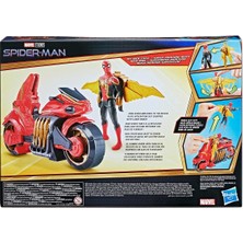 Hasbro F1110 Spider-Man 15 cm Figür ve Süper Örümcek Motosiklet, +4 Yaş