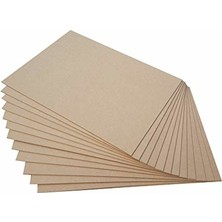 Hobialem 20 Adet Duralit 20x30 Cm Mdf 3 mm Ahşap Levha Resim Altlığı