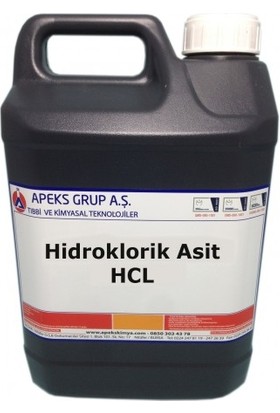 Apeks Hidroklorik Asit - (Hcl % 30 - 32) - 5 kg