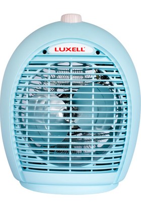 Luxell LX-6331 Mavi Isıtıcı Fan 1000+1000 Watt 3 Farklı Kademede Çalışma