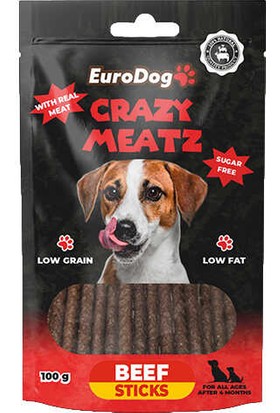 Eurodog Beef Sticks Köpek Ödül 100 gr