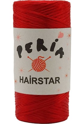 Peria Hairstar Amigurumi Saç Ipi ( Koyu Kırmızı ) 100 gr