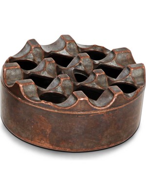 Kapp Yuvarlak Bronz Döküm Küllük