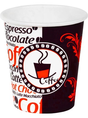 Aygün Cup 8 Oz Karton Bardak 250 ml - 150'li (Kahve Bardağı)