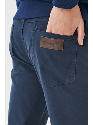 WRANGLER Erkek Mavi Arizona Straight Fit Normal Bel 5 Cep Esnek Pantolon