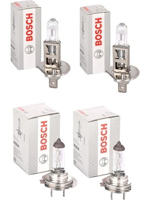 Bosch Vw Polo Uzun Kısa Far Ampul Takımı H1-H7 1998-2020