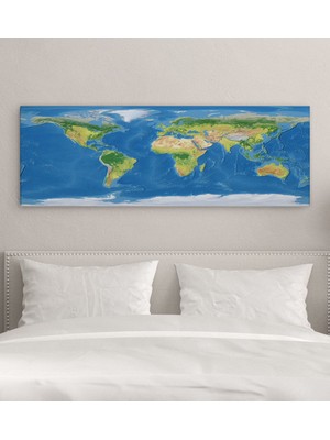 Bk Gift Yatak Odası Konseptli Panorama Kanvas Tablo 100X35CM-8