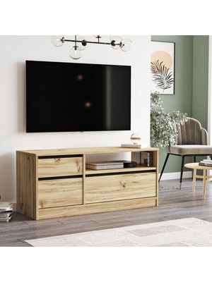 Robin Home Diego Tv Ünitesi Tv Sehpası 120CM Keçe-Siyah Dg7-Kl