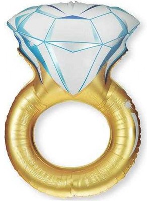 Hayaller Dükkanı Folyo Balon Yüzük 14 Inc Pk:1