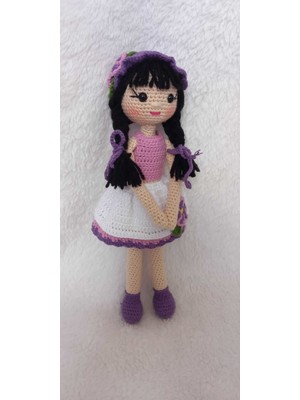 Toys City Menekşe Güzeli Organik Örgü Oyuncak