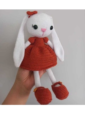 Toys City Elbiseli Uzun Kulak Tavşan