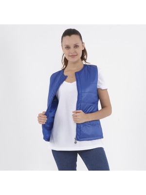 Think Simple Kadın Yelek - Saks