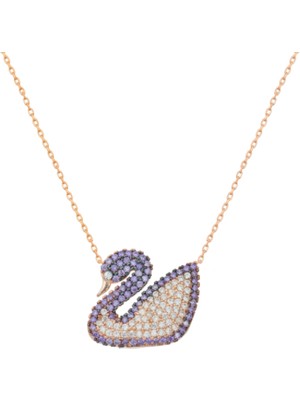 925 Gümüş Kuğu 925 Ayar Gümüş Kolye