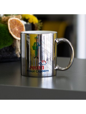 Hediyelen Postacı Gümüş Kupa Bardak