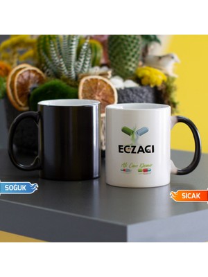 Hediyelen Eczacı Sihirli Kupa Bardak 002