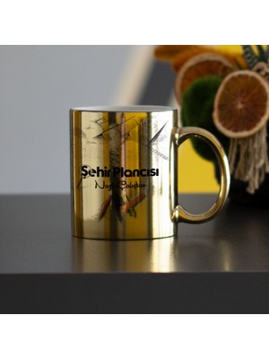 Hediyelen Şehir Plancısı Gold Kupa Bardak