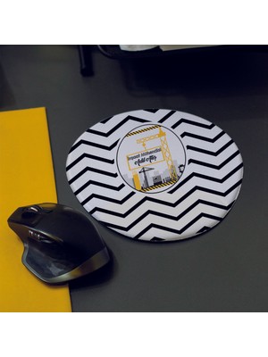 Hediyelen Inşaat Mühendisi Destekli Mouse Pad 002