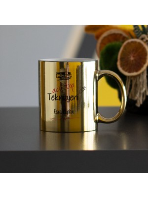Hediyelen Acil Tıp Teknisyeni Gold Kupa Bardak