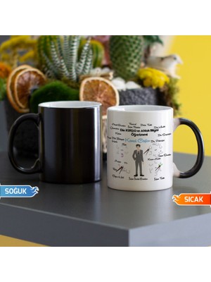 Hediyelen Din Kültürü ve Ahlak Bilgisi Öğretmeni Sihirli Kupa Bardak 002