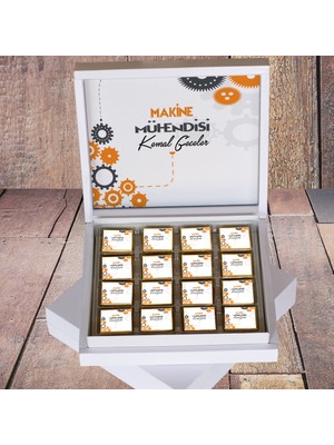 Hediyelen Makine Mühendisi Hediyelik Çikolata 006