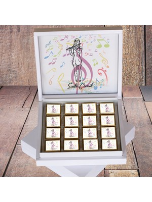 Hediyelen Müzik Öğretmeni Hediyelik Çikolata 001