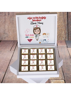 Hediyelen Ağız ve Diş Sağlığı Teknikeri Hediyelik Çikolata 001