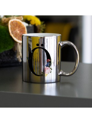 Hediyelen Ö Harfi Gümüş Kupa Bardak