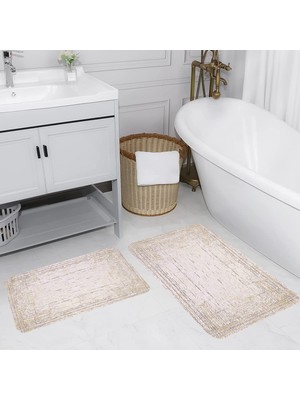 Rovigo Home Dijital Baskılı 2'li Banyo Paspas Takımı RVG5092